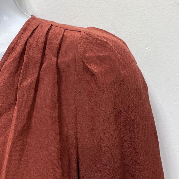 Madewell Silk Wrap Top XS - Picture 4 of 8